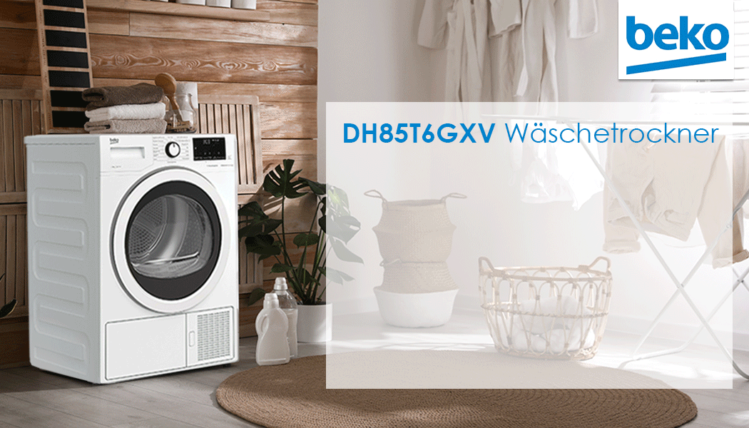Beko DH85T6GXV Wärmepumpentrockner, 452,99 EUR