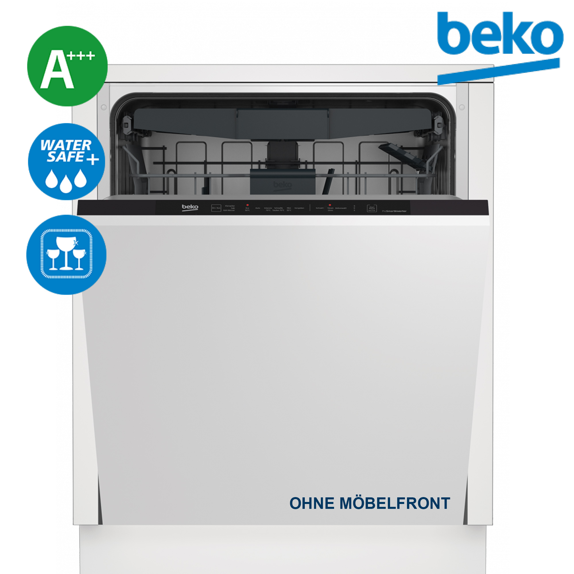 Geschirrspüler Spülmaschine A    BEKO DIN16435 Typ (cm): 60 cm, vollintegrierbar | eBay